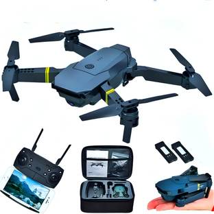 TECHBIZZ E 998 Pro with dual battery and 4k camera micro foldable Drone