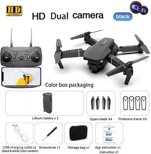Swa Mi E88 Pro Drone HD Drone With Camera HD Drone 2 Batteries1 Drone