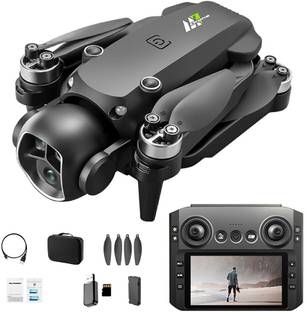 Playtastic M7 Optical Flow Dual Camera Foldable Brushless FPV Drone with 4.3 Inch Screen Drone