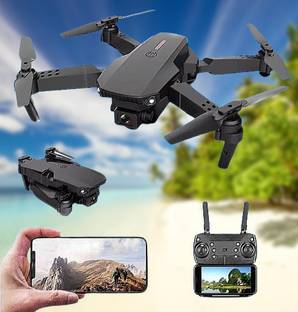 Swa Mi E88 Remote Control Kids Toys FPV Profesional Beginner Dual HD 4K Video Camera1 Drone