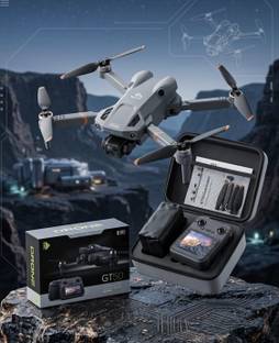 DADA ENETERPRISE GT50 Foldable 4K Camera Drone with 12.5 cm Screen Remote,360° Obstacle Avoidance Dron...