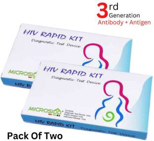 MICROSIDD 3rd Generation Hiv (Pack of 2) Blood Test