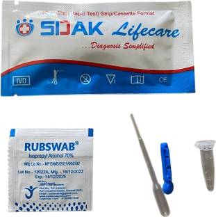 sidak HIV 1&2 Card - Pack of 04 Blood Test