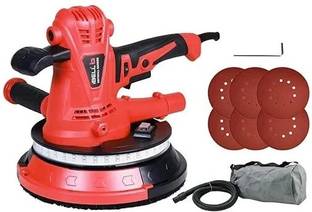 iBELL DS25-80, 1300W, Sanding Dia 215mm (8.5") 1400-2600 RPM with 10 Hole Vacuum Drywall Sander