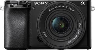 SONY ILCE-6100K Mirrorless Camera Body with SELP16502 Power Zoom