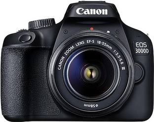 Canon EOS 3000D DSLR Camera 1 Body, 18 - 55 mm Lens
