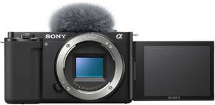SONY Alpha ZV-E10 Mirrorless Camera Body Only Vlog Camera | Made for Creators,APS-C Sensor, Advanced Autofocus, Clear Audio|