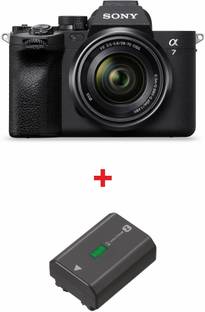 SONY Alpha 7M4K Mirrorless Camera Body Only +� Battery (NP-FZ100) - Black