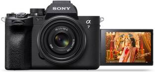 SONY Alpha ILCE-7M4K/BQIN5 Mirrorless Camera Body Only with Lens (4K 60P Video Recording, Real-Time Ey...