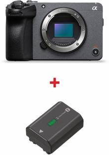 SONY Cinema Line FX30B (ILME-FX30B) Mirrorless Camera Body only with XLR Handle & Rechargeable Battery...