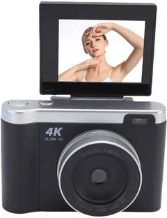 dkian flip screen camera 4K Ultra HD Photography 12MP Rechargeable Camera With 8X Digital Zoom Mirrorl...