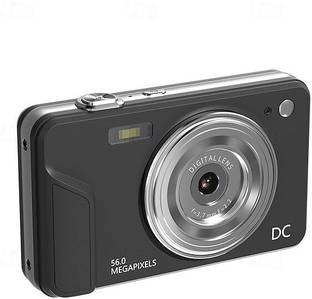 dkian Dc504 kids 1080p Digital Camera 16X Digital Zoom Mirrorless Camera Anti Shake 56Mp with lanyard