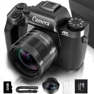 TOTAL Saneen Digital Camera for Photography, 4K 64MP WiFi Touch Screen DSLR Camera Body with 18-140 mm...