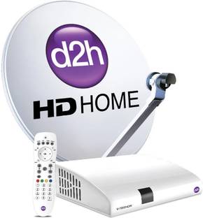 D2H Smart+ HD Set Top Box | 2499 pe 3600 Recharge Malamaal | Jackpot Offer | Instant credit Worth Rs1000 | HD DTH Connection + 7 OTT Apps