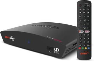 Dish TV Smart+ Steam Android Only Set Top Box | 3999 Pe 5000 Recharge Malamaal | Jackpot Offer | Instant credit Worth Rs3000 | HD DTH Connection + 7 OTT Apps