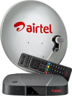 Airtel Digital TV HD Set Top Box with Recording | 1 Month Entertainment SD Pack | Free Standard Installation