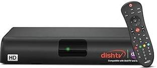 Dish TV Smart+ HD Only Set Top Box |1899 pe 3600 Recharge Malamaal | Jackpot Offer | Instant Recharge Worth Rs1000 | HD DTH Connection + 6 OTT Apps