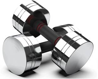 Kiraro Steel Dumbbell Set 2.5KG X 2 PCS, 1 Pair Dumbbells, Steel Dumbbells, Fixed Weight Dumbbell