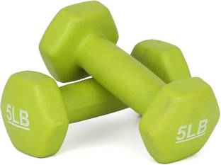 KAKSS Neoprene Workout (5-Pound, Set Of 2pc) Fixed Weight Dumbbell