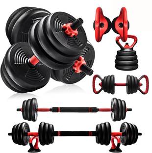 BURNLAB Dumbbells Barbell set Adjustable Dumbbell