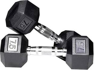 ARINEO HEX DUMBELLS 7.5 KG Fixed Weight Dumbbell