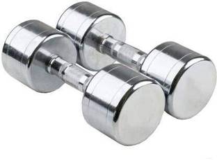 DAYAL ENTERPRISES STEEL DUMBBELL set 2 X 2 ( TOTAL WEIGHT 4KG ) Fixed Weight Dumbbell