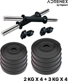 Adrenex by Flipkart 20 kg PVC Home Gym Combo, Adjustable Dumbbell