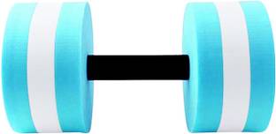 Funjoy Aquatic Dumbbell Water Dumbell Aquatic Barbell Float Men Women Swim Barbell Blue Fixed Weight Dumbbell