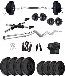 POWER FITNESS 20kg dummbless kit Fixed Weight Dumbbell