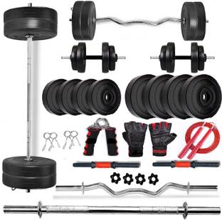 rj fitness 30 kg 30KGHOMEGYM Home Gym Combo