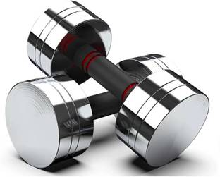 AMAN FIT 5Kgx2Pc Dumbbell Set, Steel Dumbbell Set,For Home Gym Workout Adjustable Dumbbell