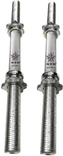 STS HEAVY DUMBBELL ROD 18 inch threaded WITH STAR LOCKS Adjustable Dumbbell