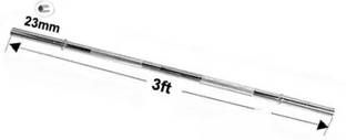 Synergy 23mm STRAIGHT WEIGHTLIFTING ROD WITH LOCKS Adjustable Dumbbell