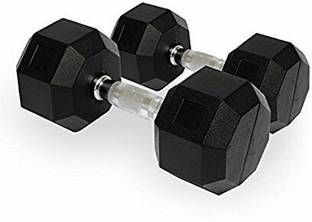 DTD Hexa Double Hexagon 2.5KGx2 Fixed Weight Dumbbell