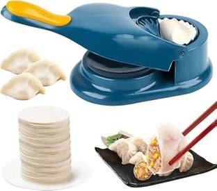 OTC Momos Maker New 2 in 1 Dumpling Maker Dumpling Press Maker Machine Roti and Khakra Maker