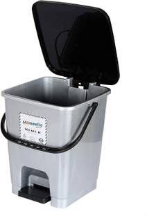 HOMESTIC by Kuber Industries Premium Plastic Pedal Dustbin 10 Ltr (Grey) Plastic Dustbin