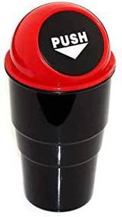 TruClick Car Dustbin/Mini Car Trash Bin/Car Ashtray Plastic Dustbin