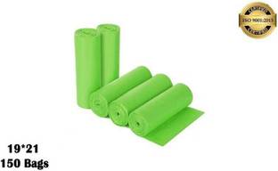 Shopative Medium (Green, Pack of 5)Oxo - Biodegradable Dustbin Bag Plastic Dustbin