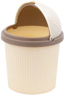 GALOOF Table Top Portable Swing Lid Dustbin for home & Office Plastic Dustbin Plastic Dustbin