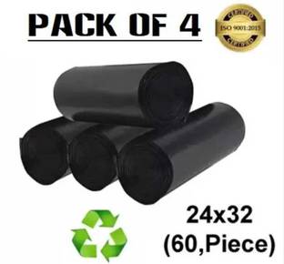 Ragoho Dustbin bags large size garbage bags large size24*29 Oxo Biodegradeable 60 Bags Plastic Dustbin