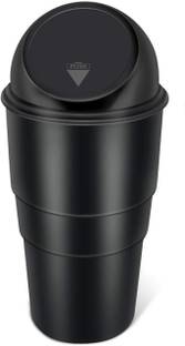 Shopfer Mini Trash Bin for Car, Compact Leakproof Waste Bin, Keeps Car Clean Plastic Dustbin