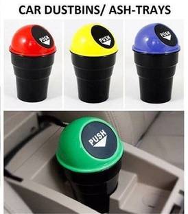NRL Creation Beautiful Plastic Car Mini Trash Bin Rubbish Can Garbage Dust Dustbin Cup (Useful for All Cars)(Available in Multi Colours) Plastic Dustbin
