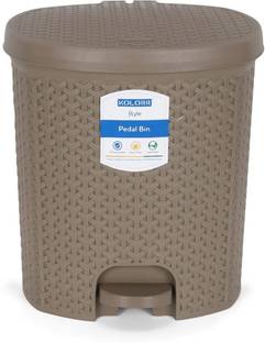 KOLORR Magnum 6L Pedal Dustbin /Trash Can/Garbage Waste Bin with Lid for Home, Kitchen Plastic Dustbin