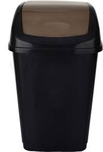 Tenacity Swing Lid Garbage Waste Dustbin | Swing Lid Dustbin with Removable Lid |15Ltr Plastic Dustbin