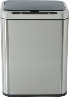 The Better Home Dustbin 13L With Lid Stainless Steel Dustbin