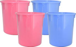 Heart Home Plastic Open Dustbin, Trash Bin, Garbage Bin, Waste Bin, 5Ltr. Plastic Dustbin