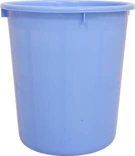 KUBER INDUSTRIES Plastic Open Plastic Dustbin Without Lid For Home, Kitchen, Office, (Blue) Plastic Dustbin