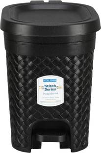 KOLORR Stitch 7L Pedal Dustbin /Garbage Waste Bin with Lid for Home, Kitchen, Office Plastic Dustbin
