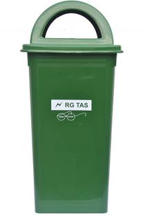 Rgtas GREEN 100 LITER Plastic Dustbin