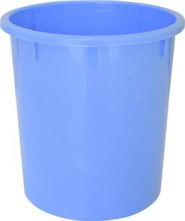 KUBER INDUSTRIES Plastic Open Dustbin, Garbage Bin For Home, Kitchen, Office, 5Ltr. (Blue) Plastic Dustbin